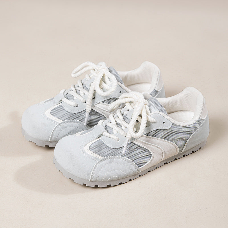 Dame Behagelige Sport Sneakers med åndbart mesh-overflade og fleksibelt såleprofil Stilla
