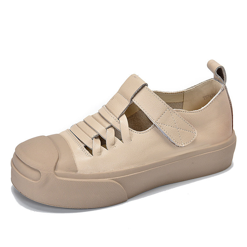 Dame Behagelige Slip-On Sneakers med justerbar velcro og moderne design Stilla