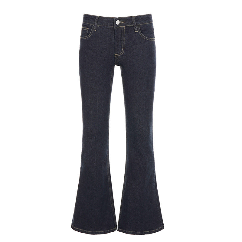 Dame Flared Jeans i elegant vintage-stil Skovae