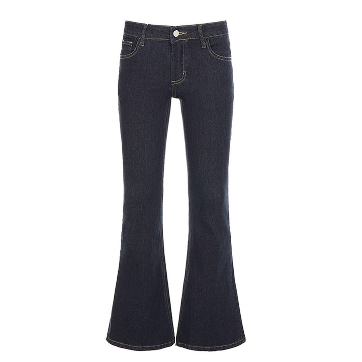 Dame Flared Jeans i elegant vintage-stil Skovae