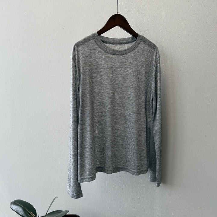Dame elegant longsleeve-shirt lavet af åndbart materiale Stilla
