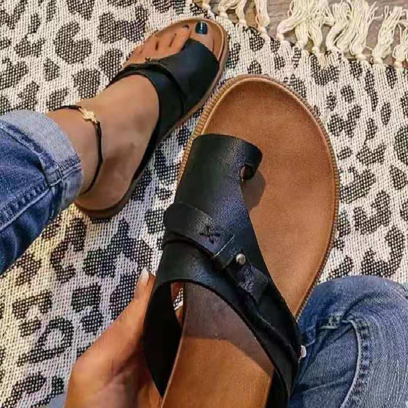 Dame modische fodbed-sandaler Stilla