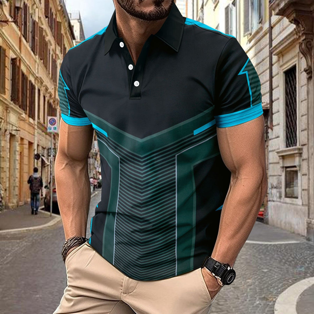 Herre Sportsligt Poloshirt Stilla