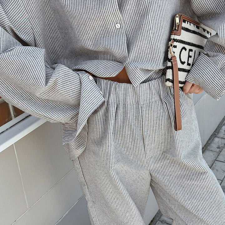 Dame afslappet mærke jumpsuit med behagelig pasform og fashionable accenter Stilla