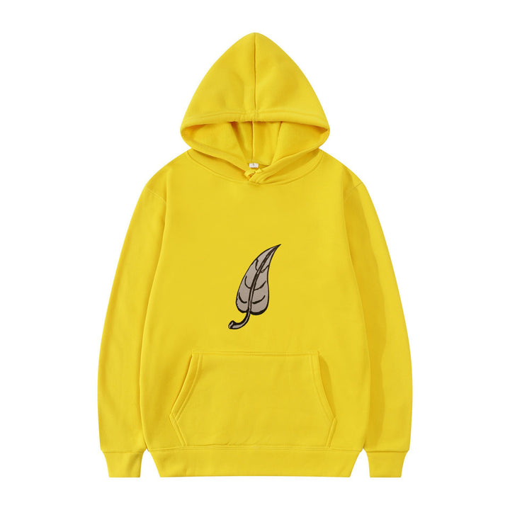 Dame hoodie med original bladmønster Skovae