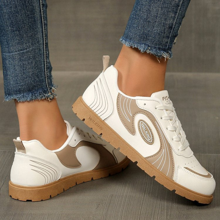 Dame mode Sneakers med åndbart overmateriale og skridsikker sål Stilla