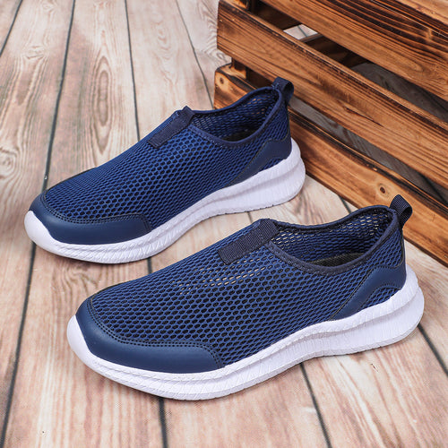 Dame Åndbar Slip-On Fritidssko med skridsikker Såle Stilla