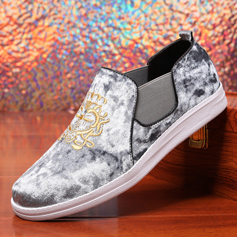 Femme Slip-On Fløjl Sneakers Stilla