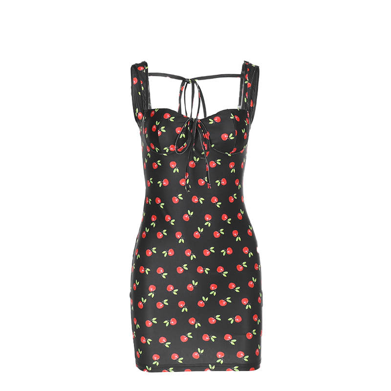 Damer Floral Print Bodycon Kjole Stilla