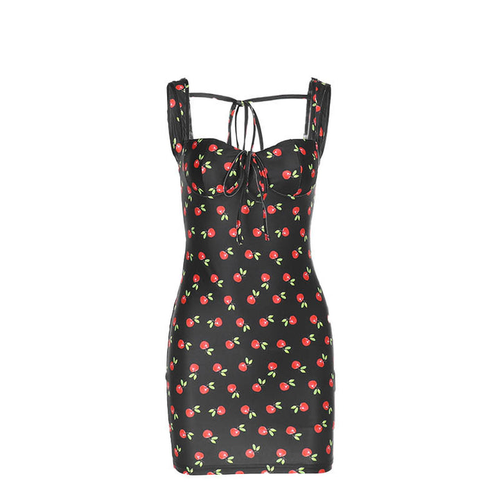 Damer Floral Print Bodycon Kjole Stilla
