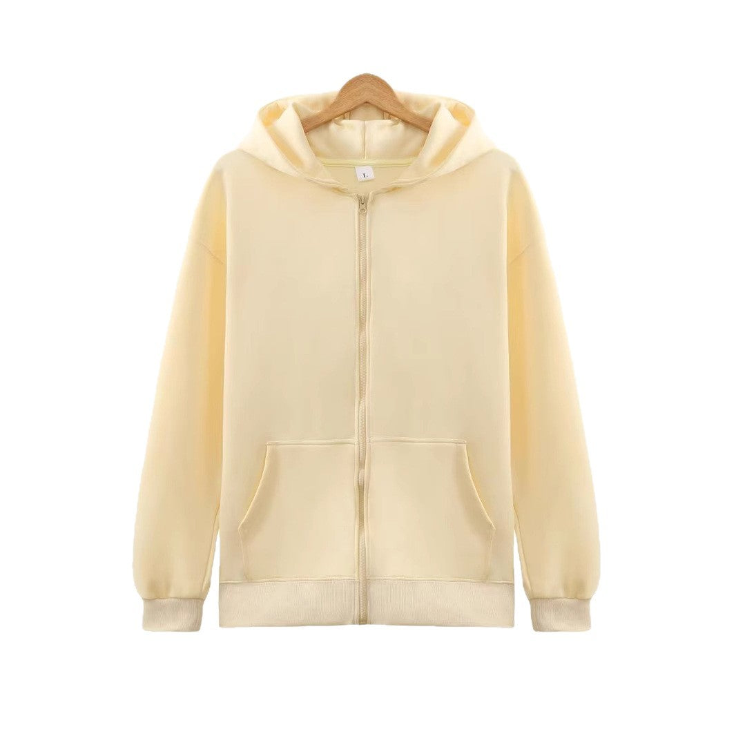 Dame hoodie jakke med fuld lynlås og praktiske lommer Skovae