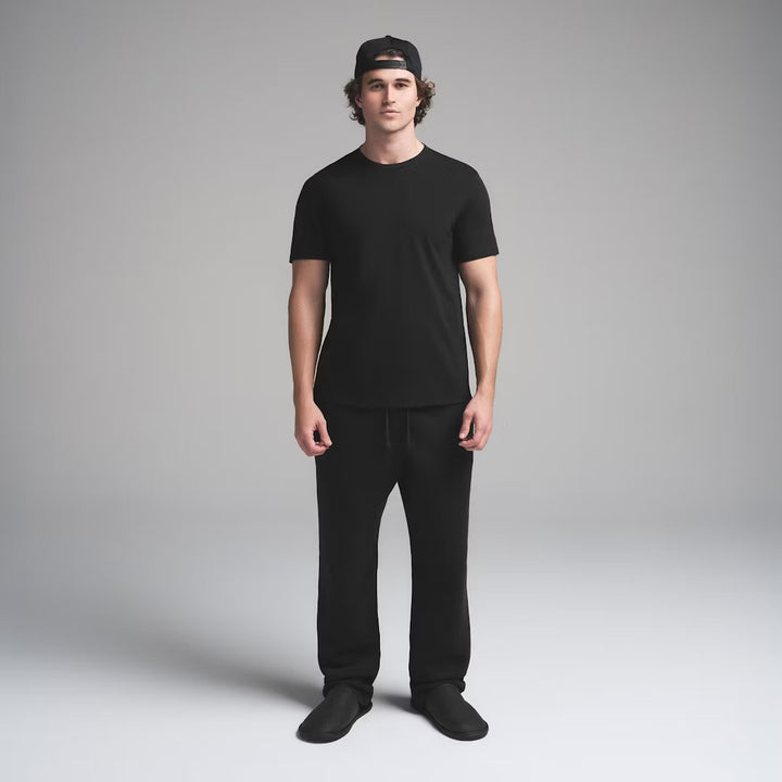 Herre RelaxedFit Bomuld T-shirt med behagelige Lounge-bukser Sæt Stilla