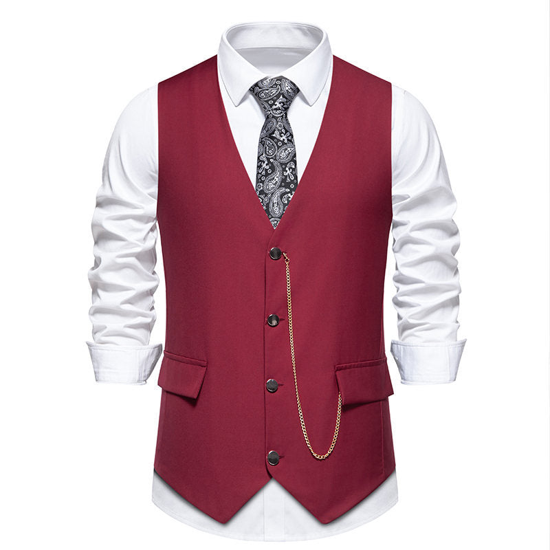 Herrer elegante skræddersyet vest Stilla