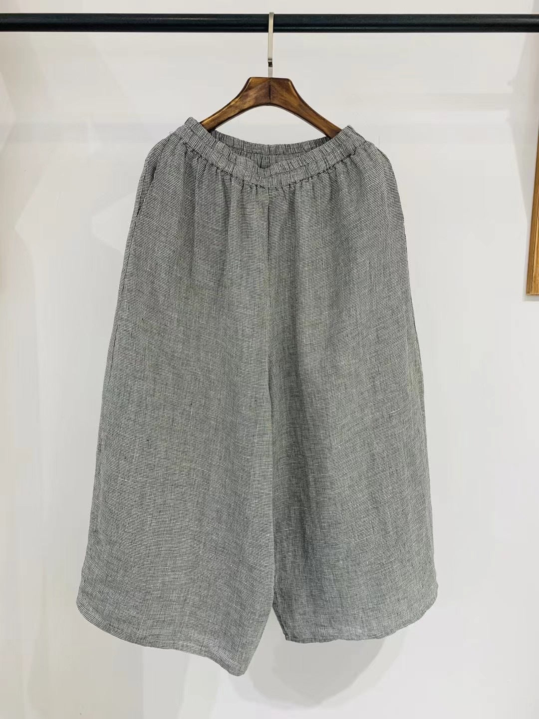 Femme Højtaljede Løs Pasform Culottes Stilla