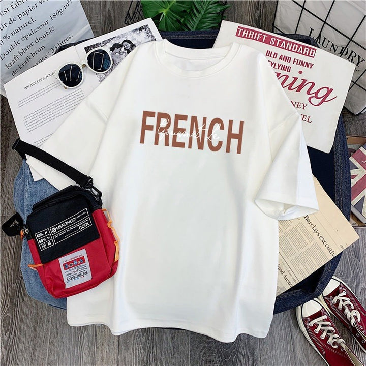 Femme Relaxed Fit Grafik T-Shirt Stilla