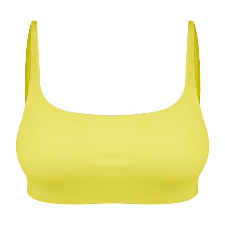 Dame sporty bustier lavet af højt åndbart materiale med sømløs forarbejdning Stilla