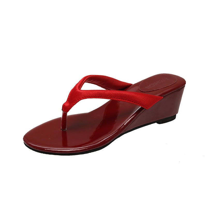 Dame Stilige kiletåseparator sandaler Stilla