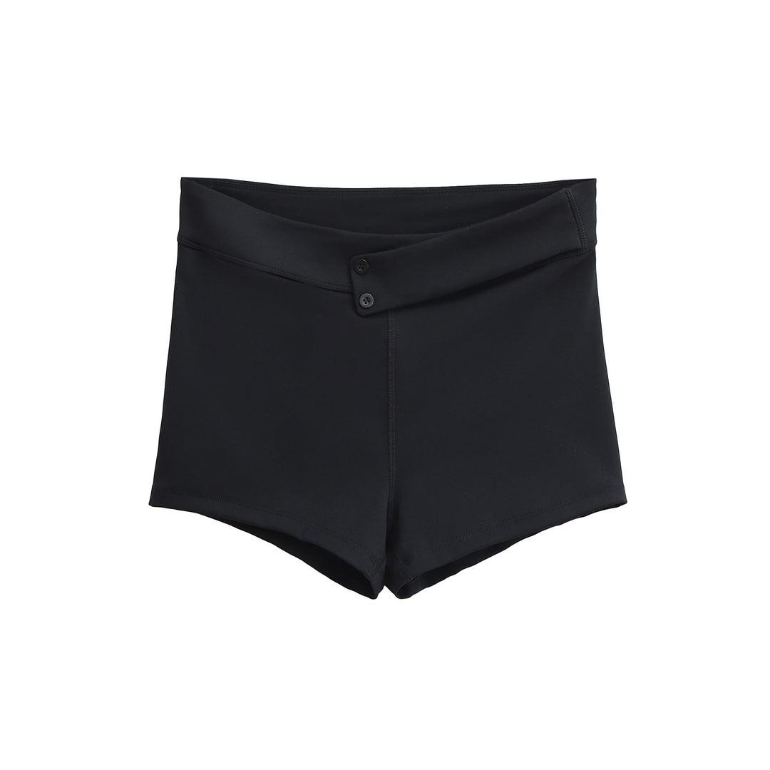 Dame Sporty Shorts med høj talje og figursyet design Stilla