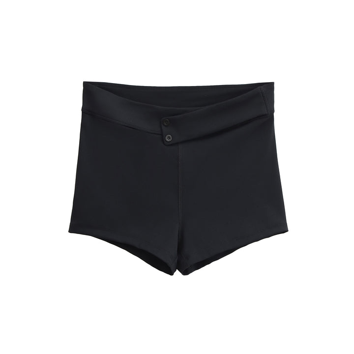 Dame Sporty Shorts med høj talje og figursyet design Stilla