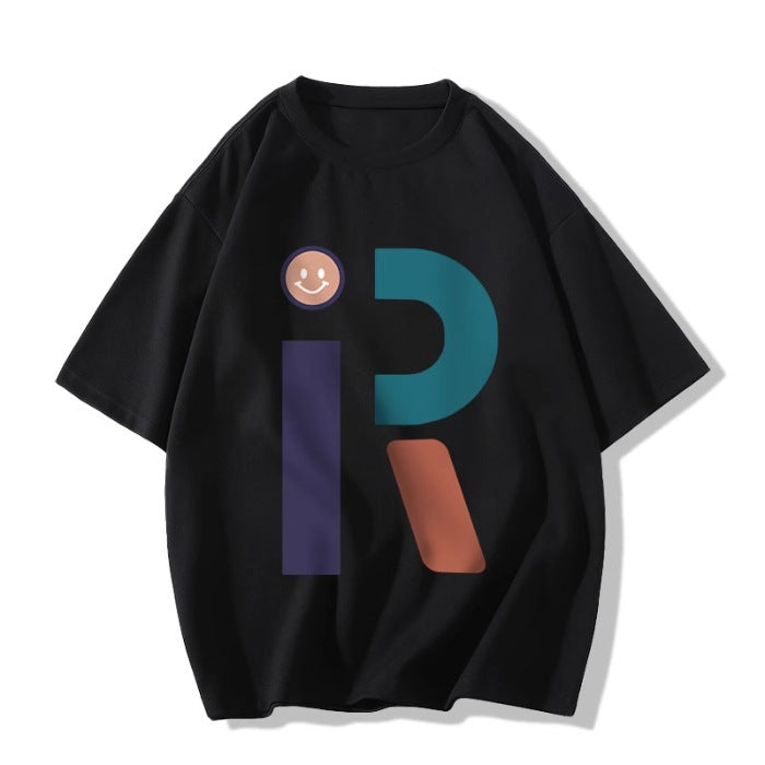 Dame T-shirt med kreativ grafiktryk og afslappet pasform Stilla