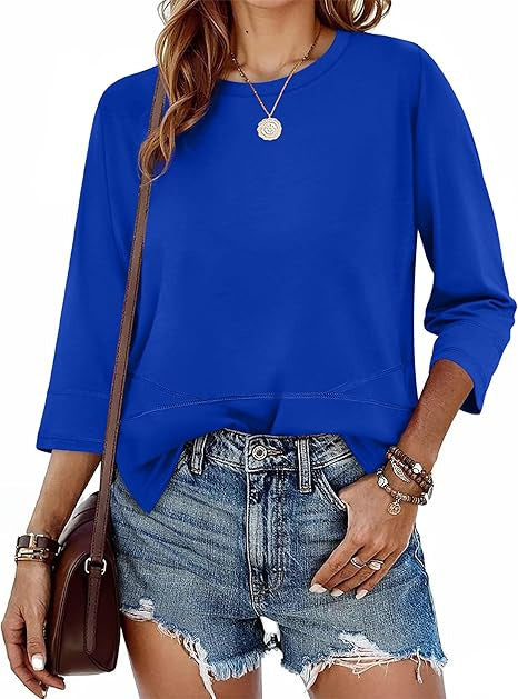 Damer casual sweater med trekvart ærmer Stilla