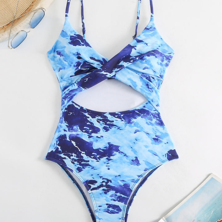 Dame Cut-Out Twist Enkel Bade Suit Stilla