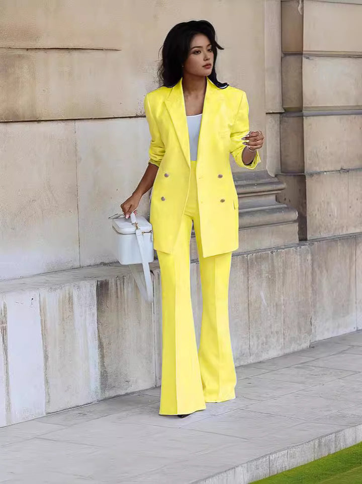 Dame elegant og alsidig blazer-sæt Stilla