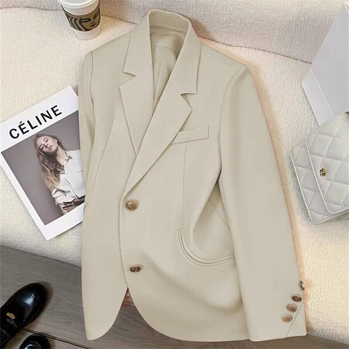 Dame Designer Blazer med elegant snit Stilla