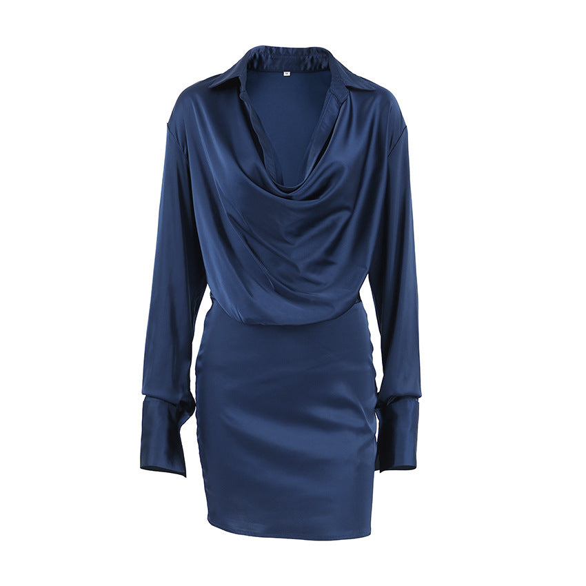 Dame Minikjole med asymmetrisk skæring og elegant Off-Shoulder Design Stilla