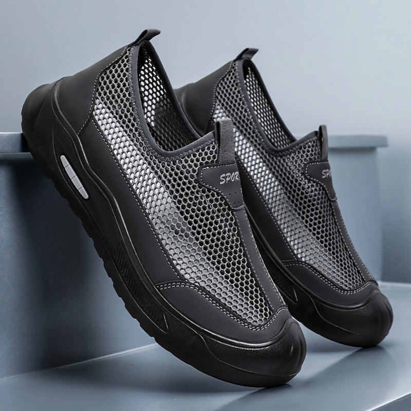 Femme Slip-On Mesh Vand Sko Stilla