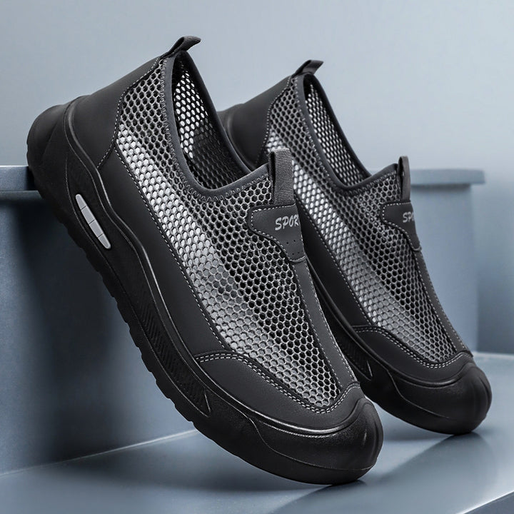 Femme Slip-On Mesh Vand Sko Stilla
