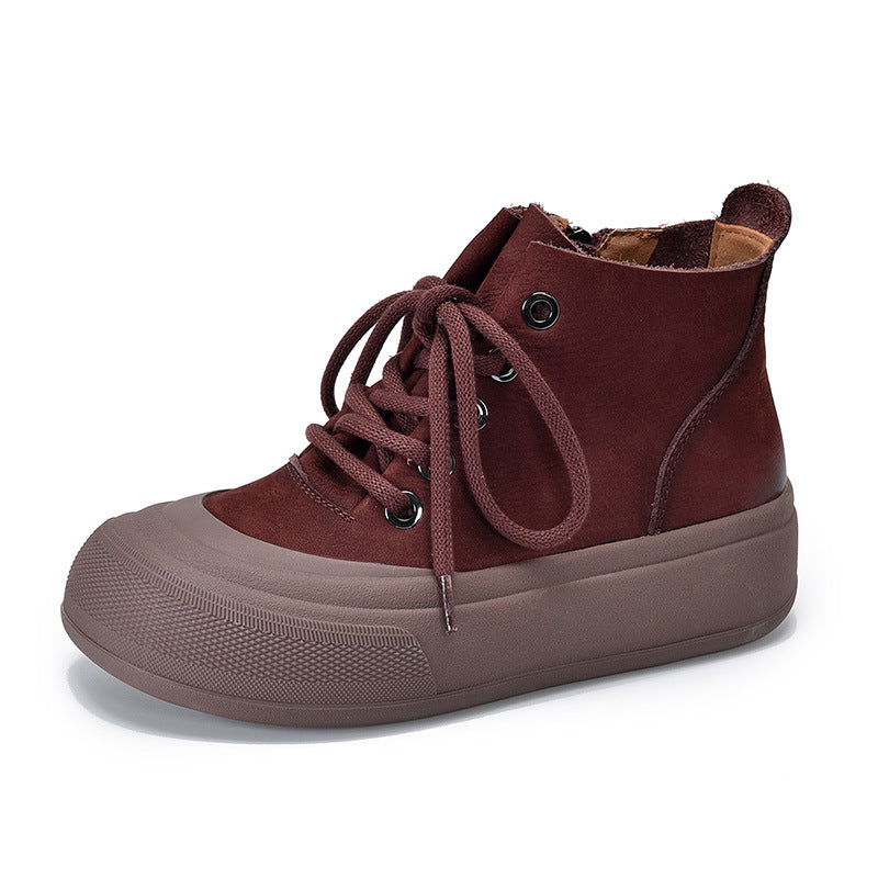 Dame Sporty High-Top Sneakers med komfortabel dæmpning og skridsikker sål Stilla
