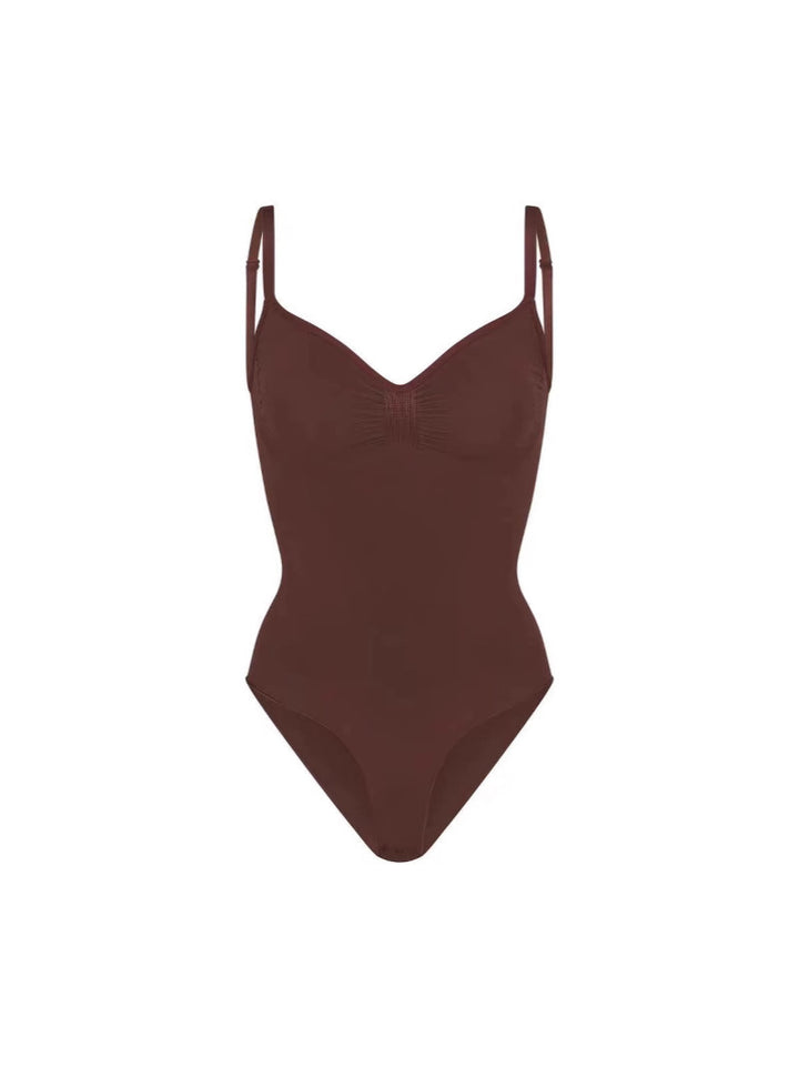 Dame Sømløs Justerbare Stropper Bodysuit Stilla