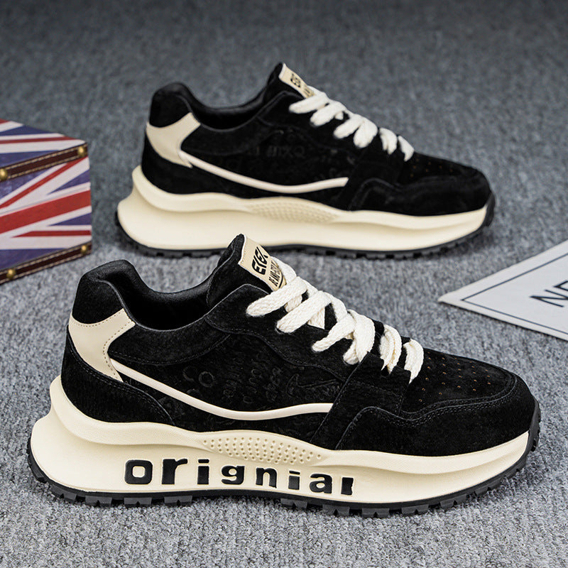 Femme Struktureret Syntetisk Læder Fritid Sneakers Stilla