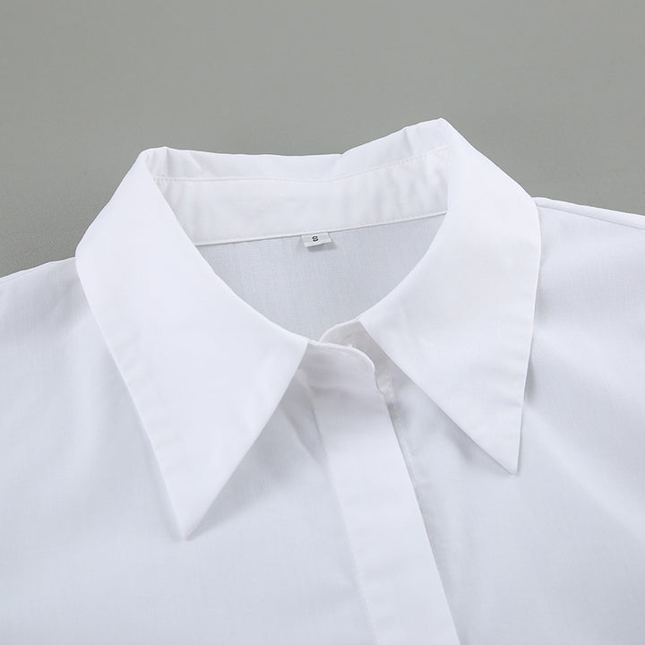 Dame Oversized Bluse med struktureret design og elegante detaljer Stilla