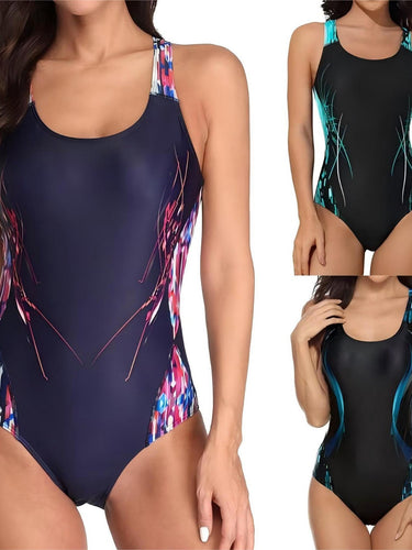 Dame Racerback Athletic Én-delt Badedragt Stilla
