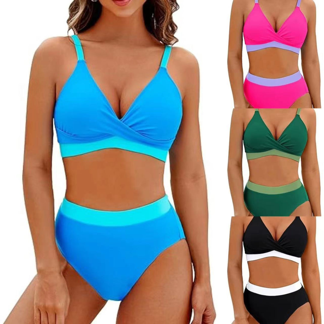 Dame Sporty højtaljet bikini Skovae