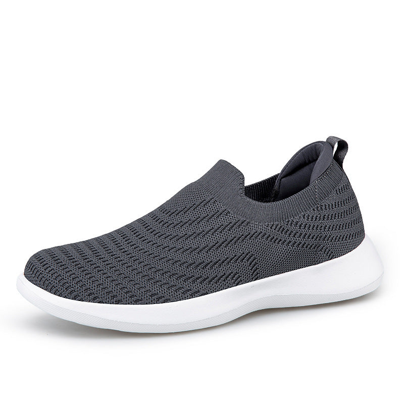 Dame nan Finstrik-Ballerina-Sneaker med elastisk indgang, polstret komfortfodbed og fleksibel let sål Skovae