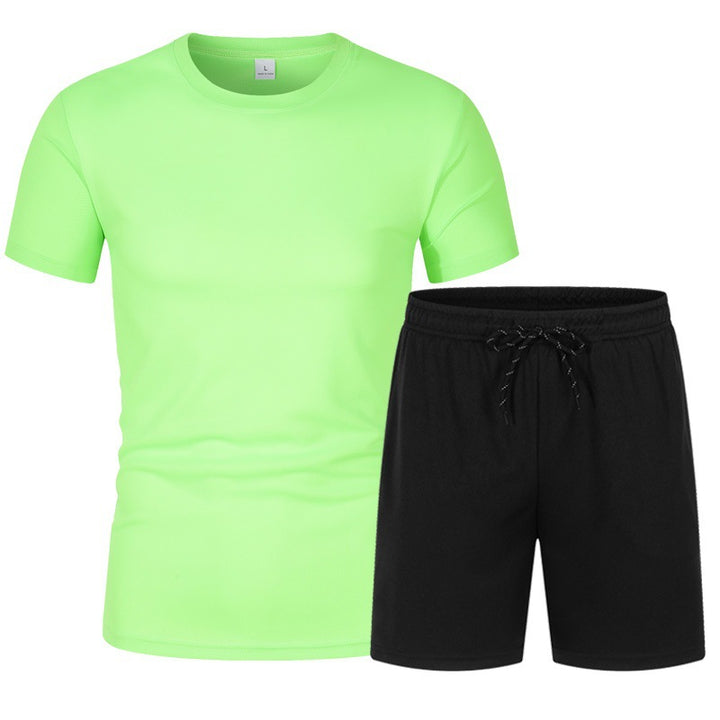 Dame Sporty T-shirt og korte træningsshorts sæt Stilla