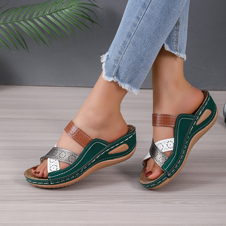 Dame Komfortable Sandaler med Luftcirkulation og ergonomisk Fodbed Stilla