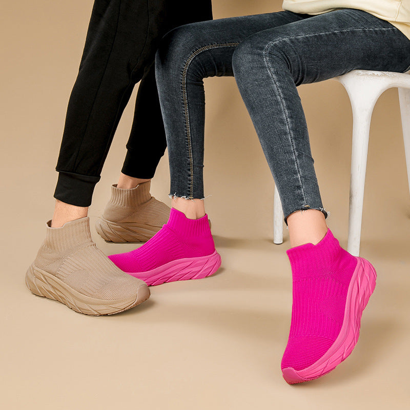 Dame High-Top Performance Strik-Sneaker med Dæmpning Stilla