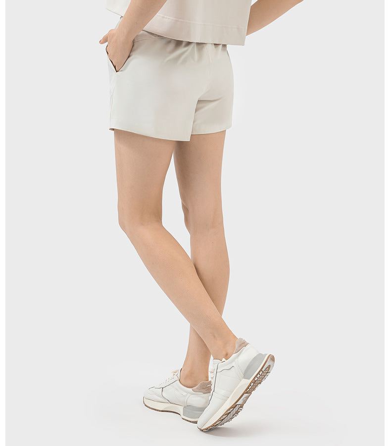 Stilla | Tant Cool Feeling Mini a Line Yoga Shorts Svedetransporterende Letvægts Løbe Trænings Shorts