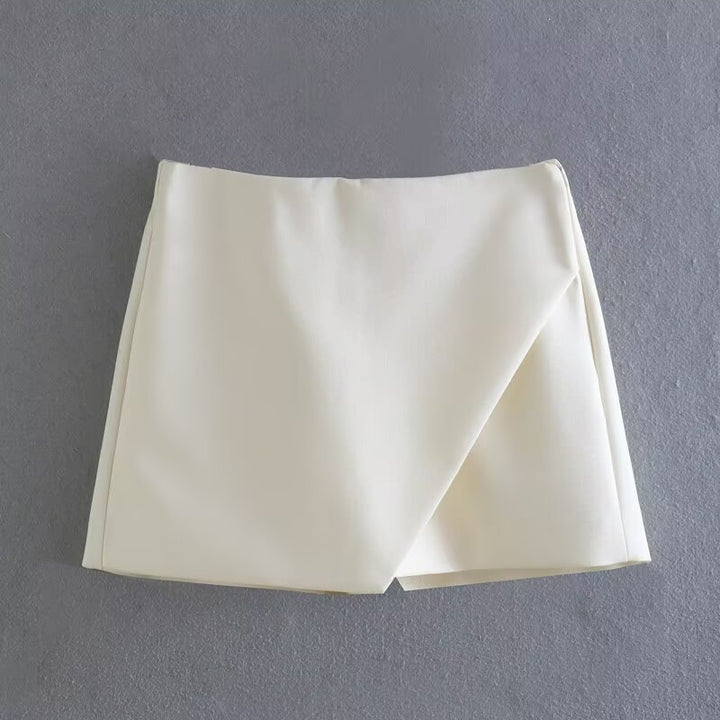 Dame mode wrap shorts lavet af højkvalitets, elastisk materiale Skovae