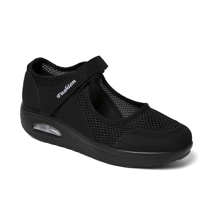 Dame behagelige fitness-sko med velcro Stilla