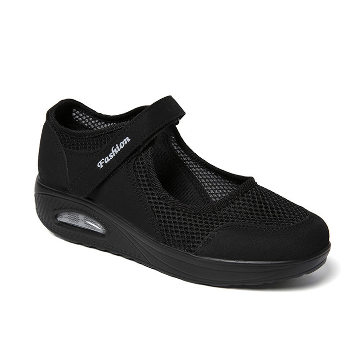 Dame behagelige fitness-sko med velcro Stilla