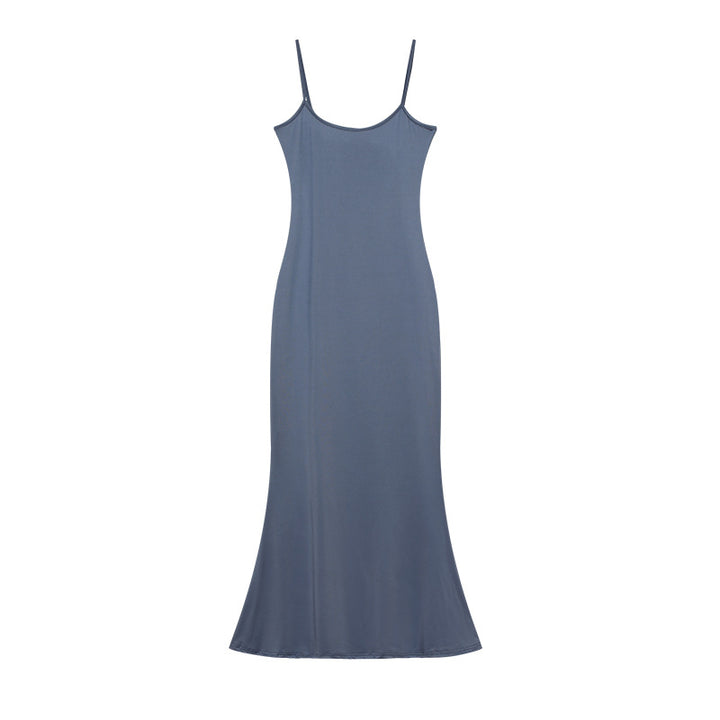Dame Elegant Slip Maxi Kjole Stilla