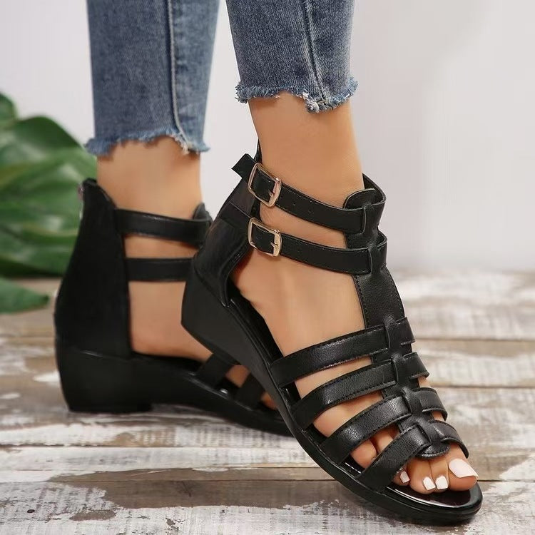 Dame elegante Riemchen-sandaler med komfortabel fodsenge støtte Stilla