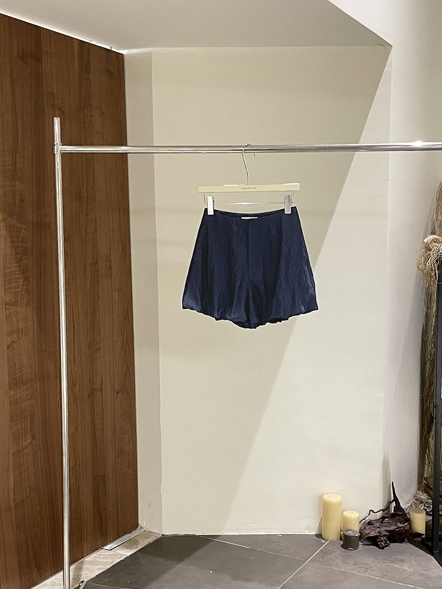 Dame flydende shorts med elastisk talje og blødt materiale Stilla