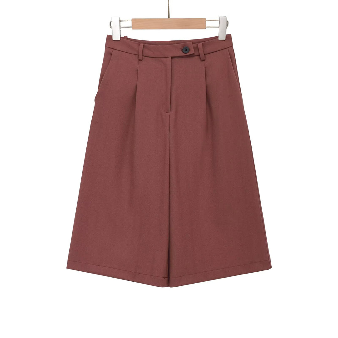 Dame elegant vest med smal krave Skovae