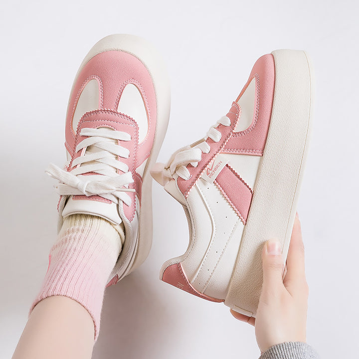 Dame trendy sneakers med skridsikre såler og sportslig dækning Stilla
